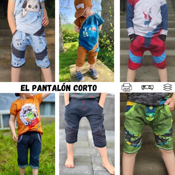 Schnittmuster El Pantalon corto Sewing4Four